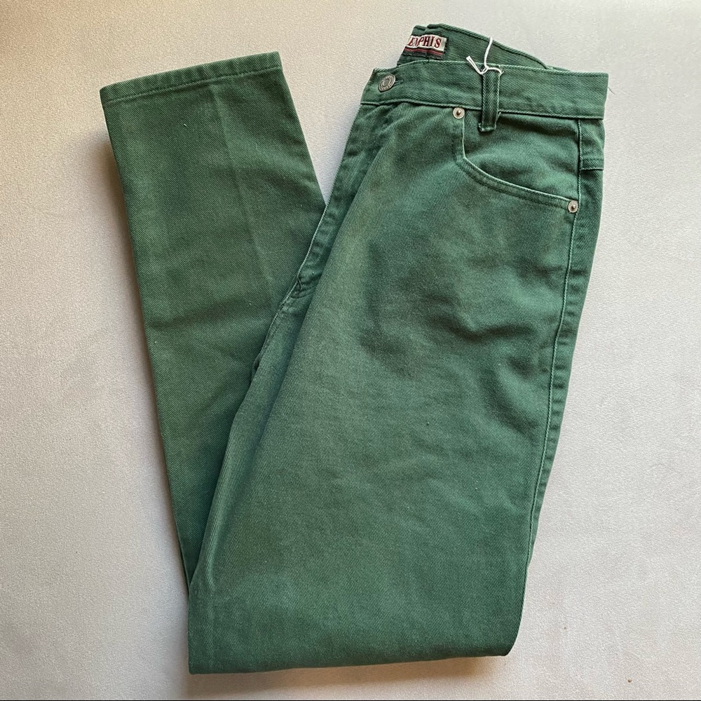 Memphis Green High Waisted Jean- 11/12